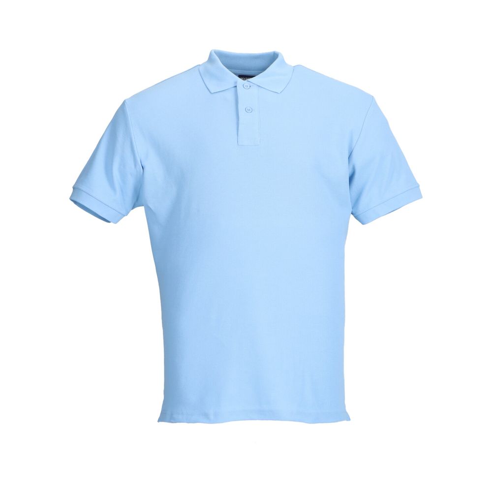POLERA PIQUE HOMBRE M/C 80/20