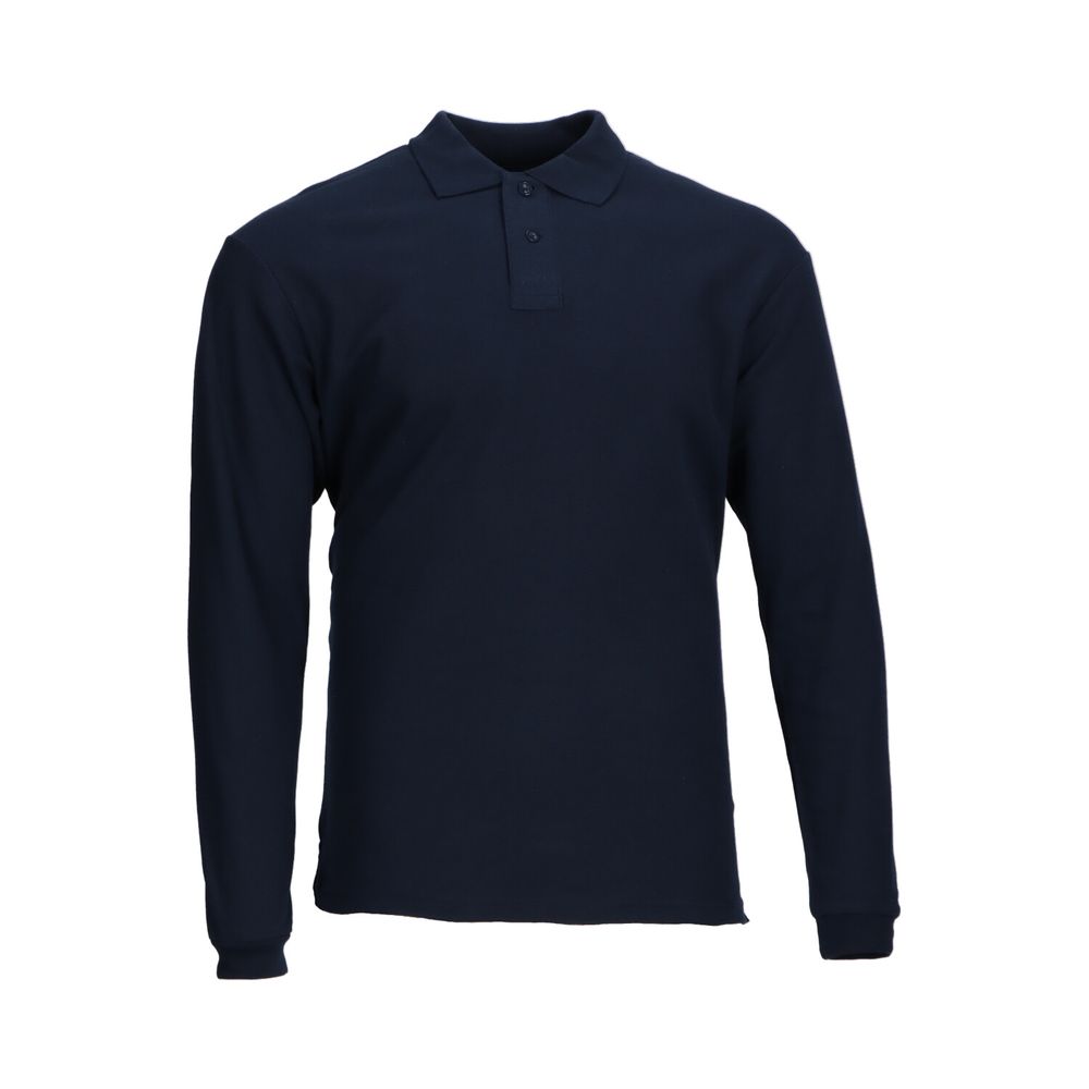 POLERA PIQUE HOMBRE M/L 60/40