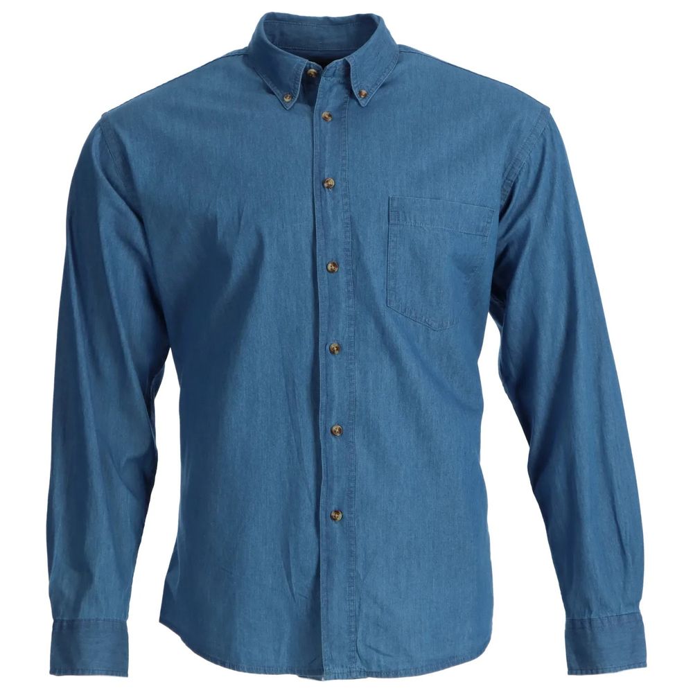 CAMISA MEZCLILLA M/L