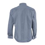 Camisa-Dobby-Gris-Claro-Trasera