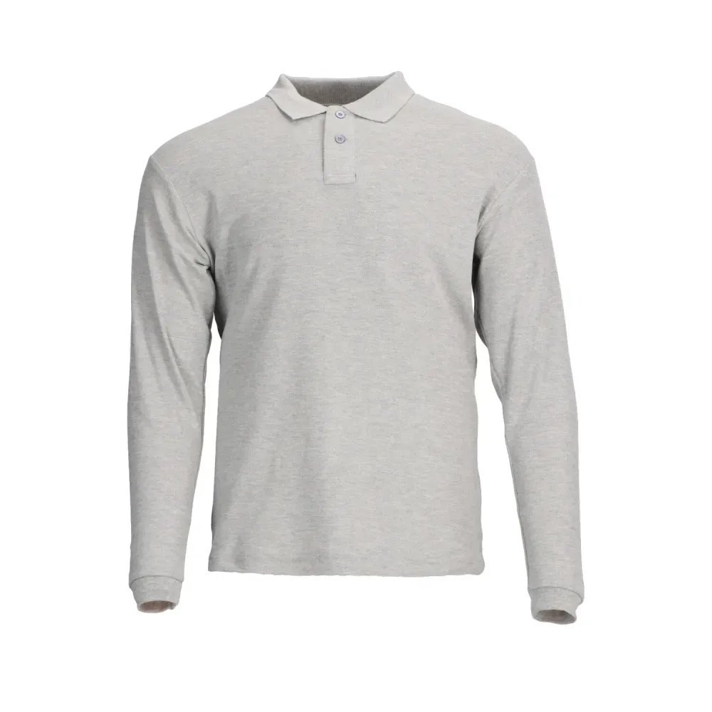 POLERA PIQUE HOMBRE M/L 80/20