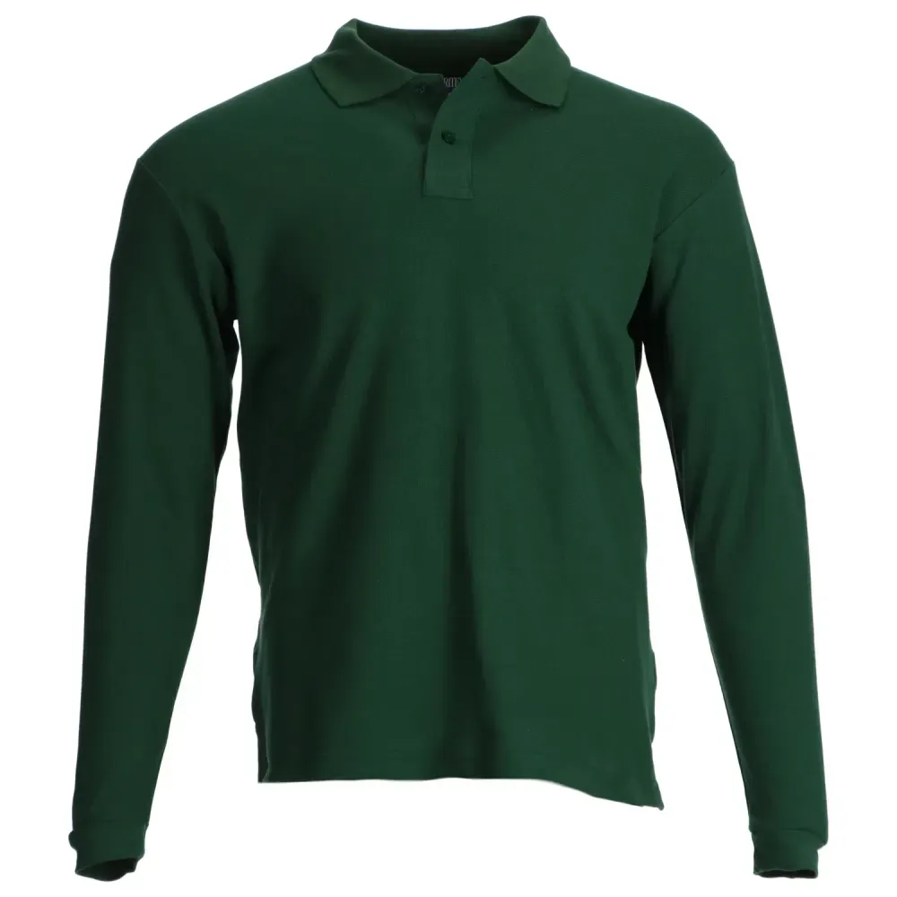 POLERA PIQUE HOMBRE M/L 80/20